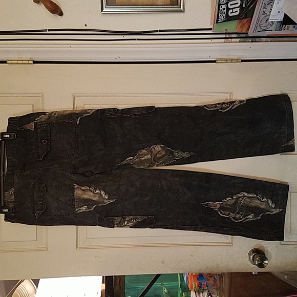 Camo tear cargo pants! - Picture 4 of 12